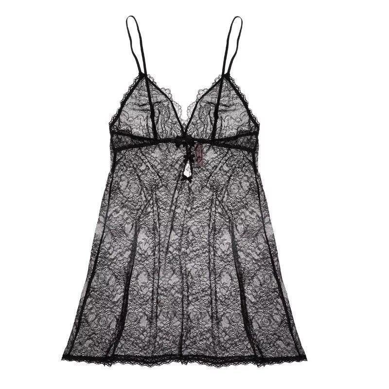 Embroidered Comfortable Nightgown