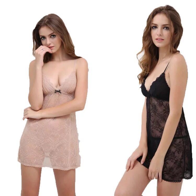 Embroidered Comfortable Nightgown