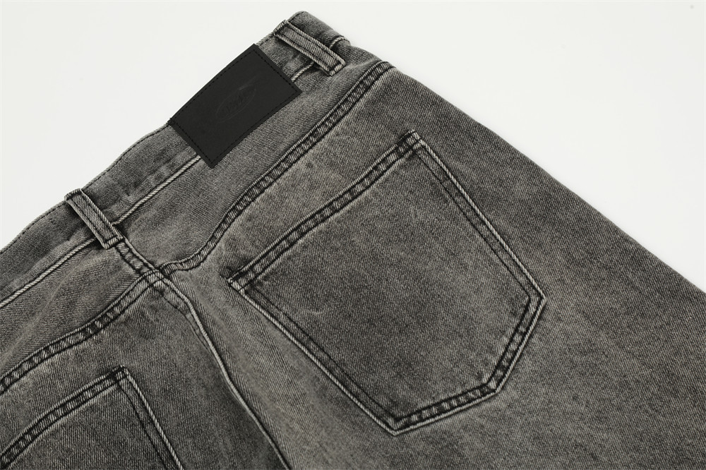 Dream Jean Wide Leg - Ash Grey Wash