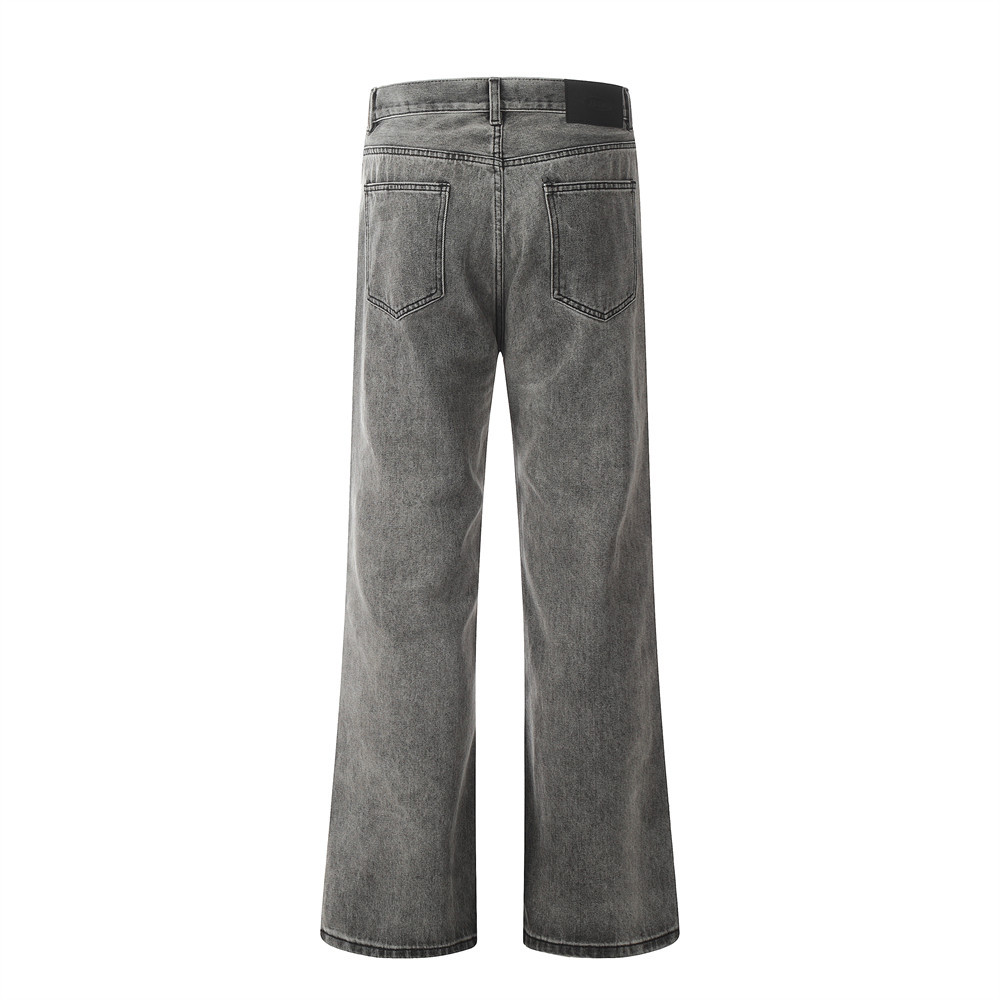 Dream Jean Wide Leg - Ash Grey Wash