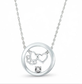 Ladies' Fashion Pet Dog Claw Necklace