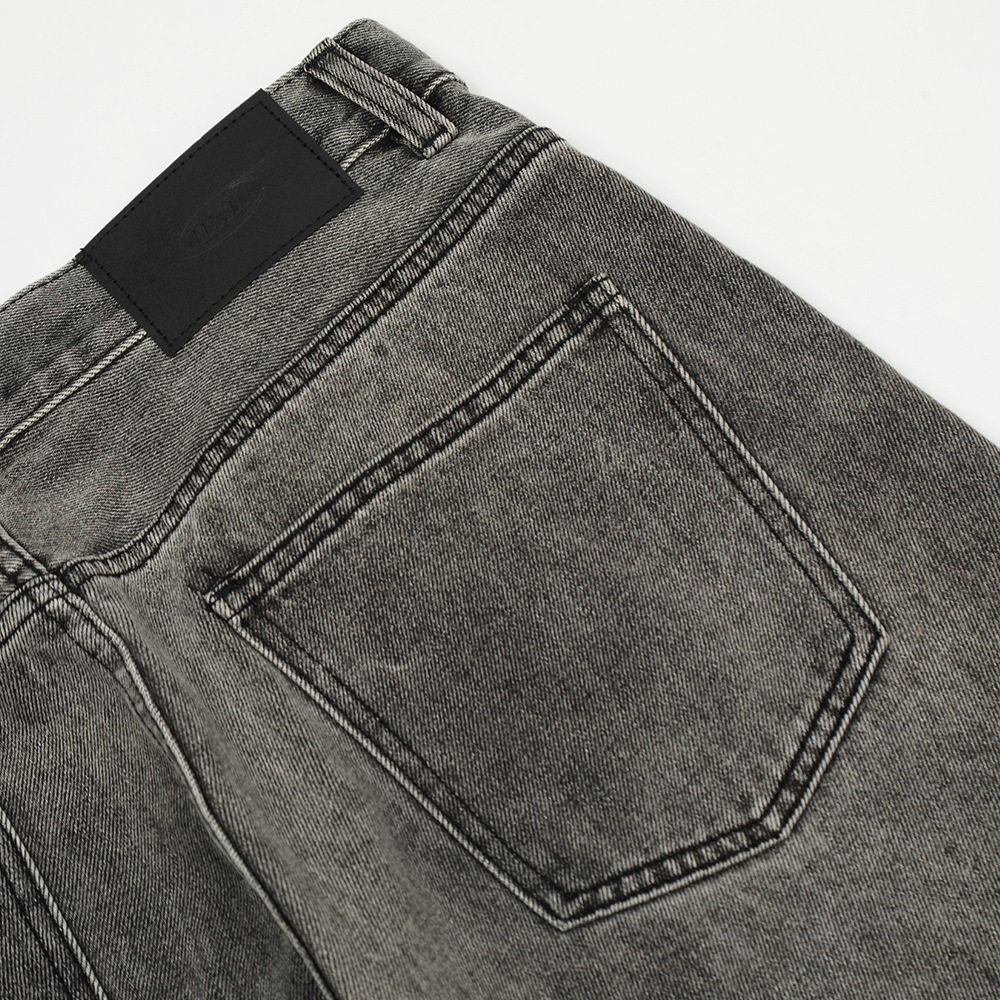 Dream Jean Wide Leg - Ash Grey Wash