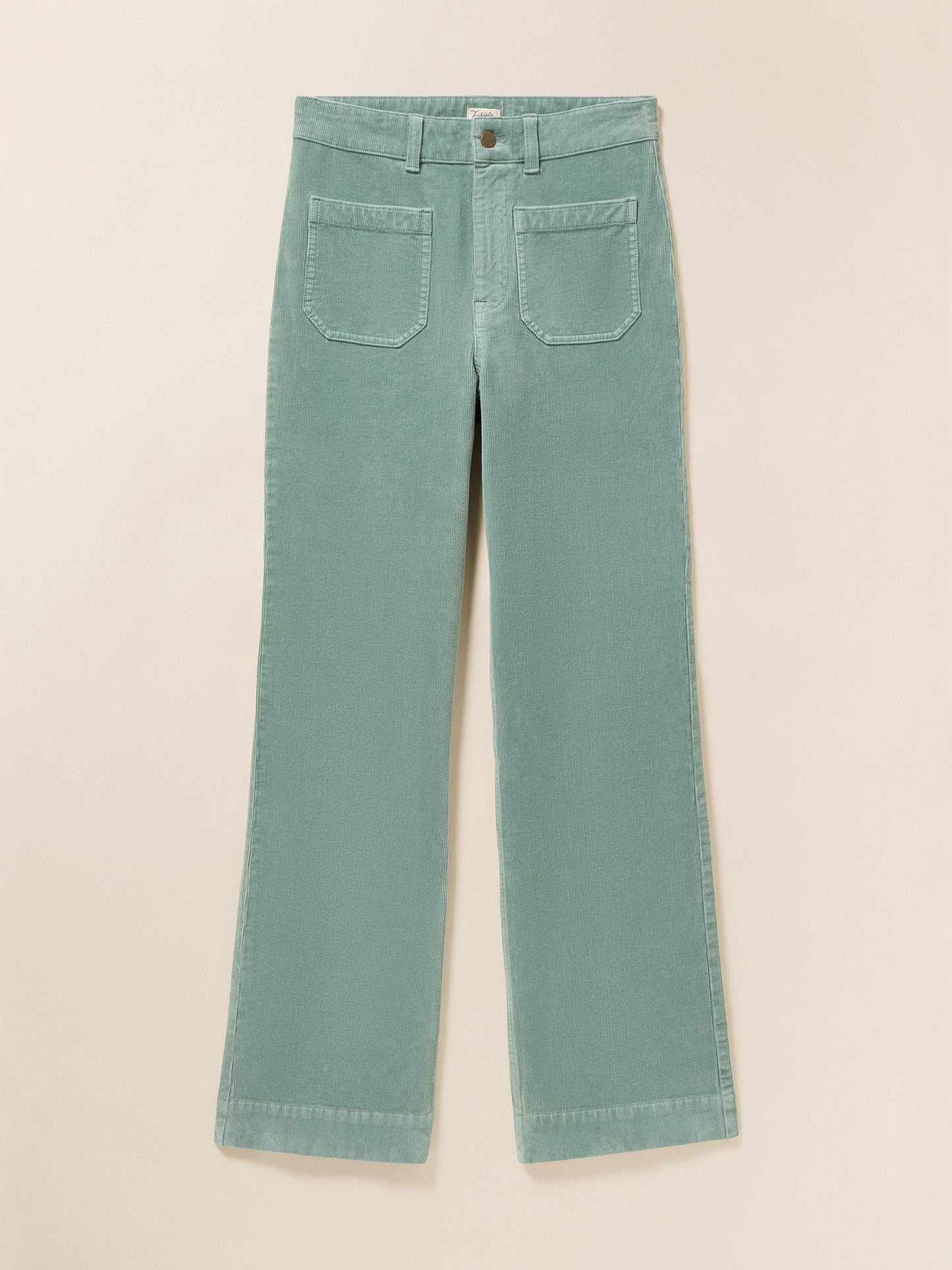 Softstretch Cord Patch Pocket Pant - Seaglass