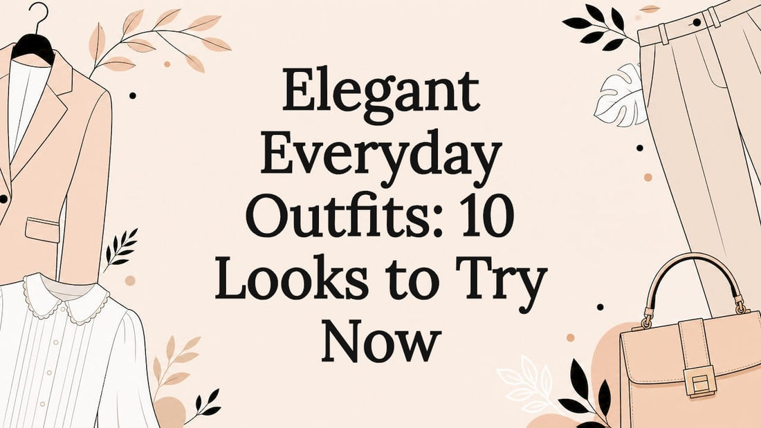 Decorative fashion illustration framing title