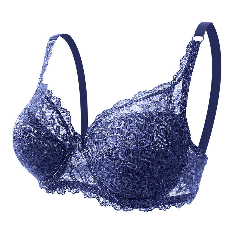 Lace CD Large Size Bra Underwear Gathered And Comfortable