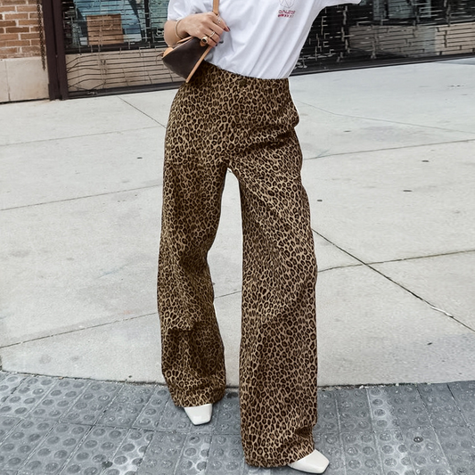 Cabana Pant - Charcoal Woodstock Floral
