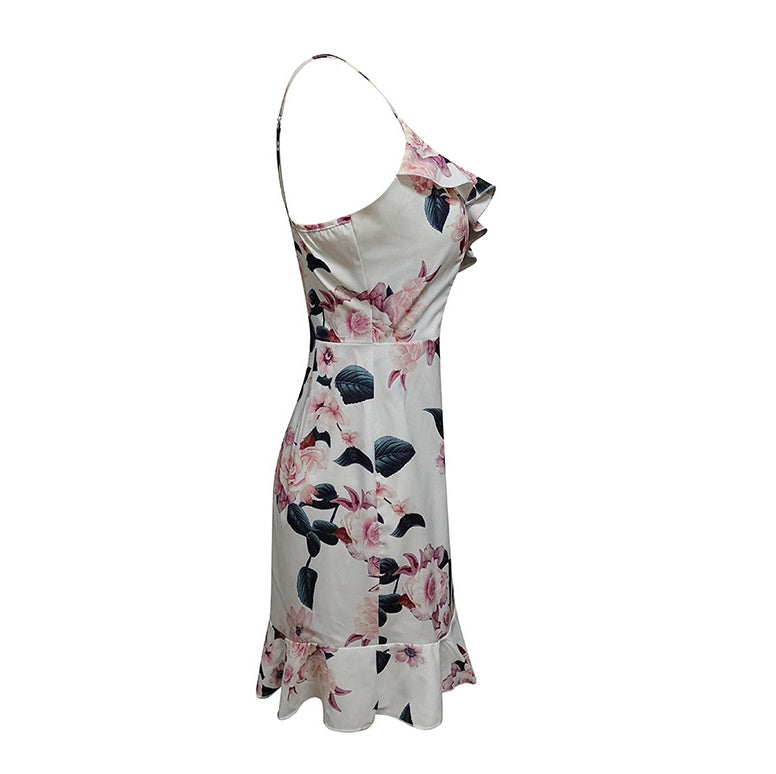 Sleeveless Floral Print Sundress