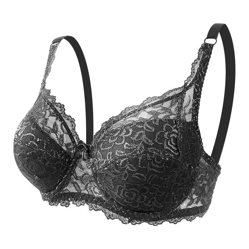 Lace CD Large Size Bra Underwear Gathered And Comfortable