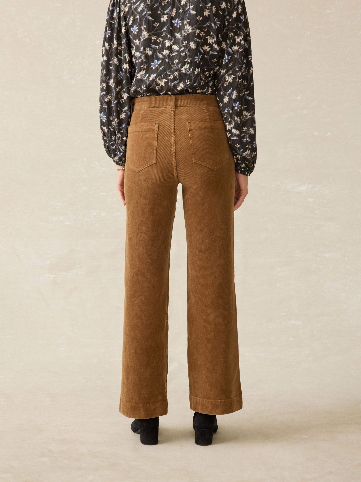 Softstretch Cord Patch Pocket Pant - Cord Brown