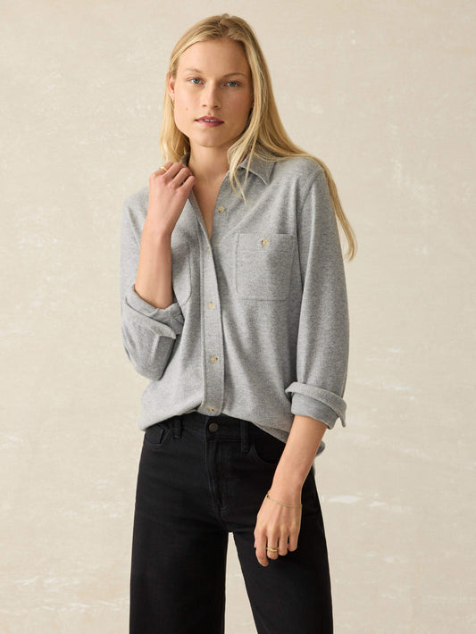 Legend™ Sweater Shirt - Fossil Grey Twill