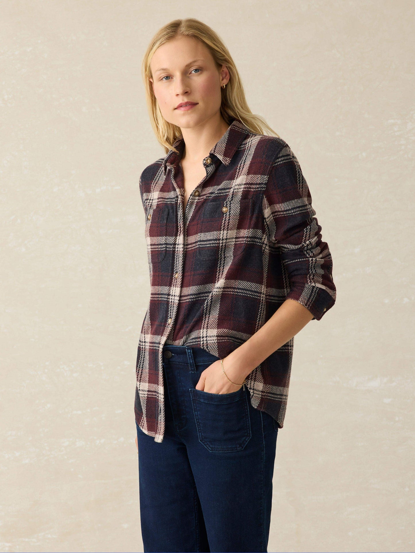 Legend™ Sweater Shirt - Middlecreek Moon Plaid