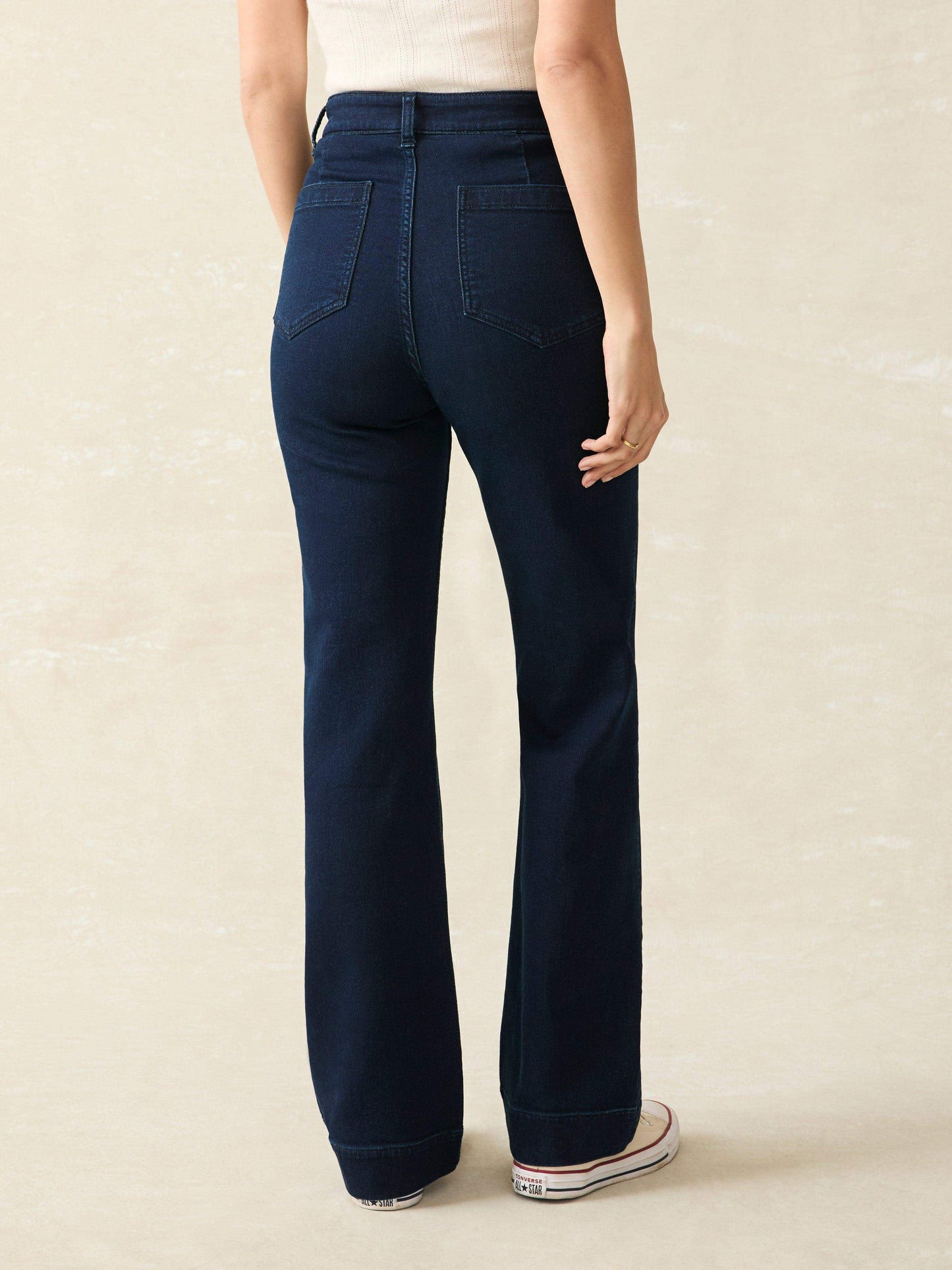 Stretch Terry Patch Pocket Pant - Clermont Wash