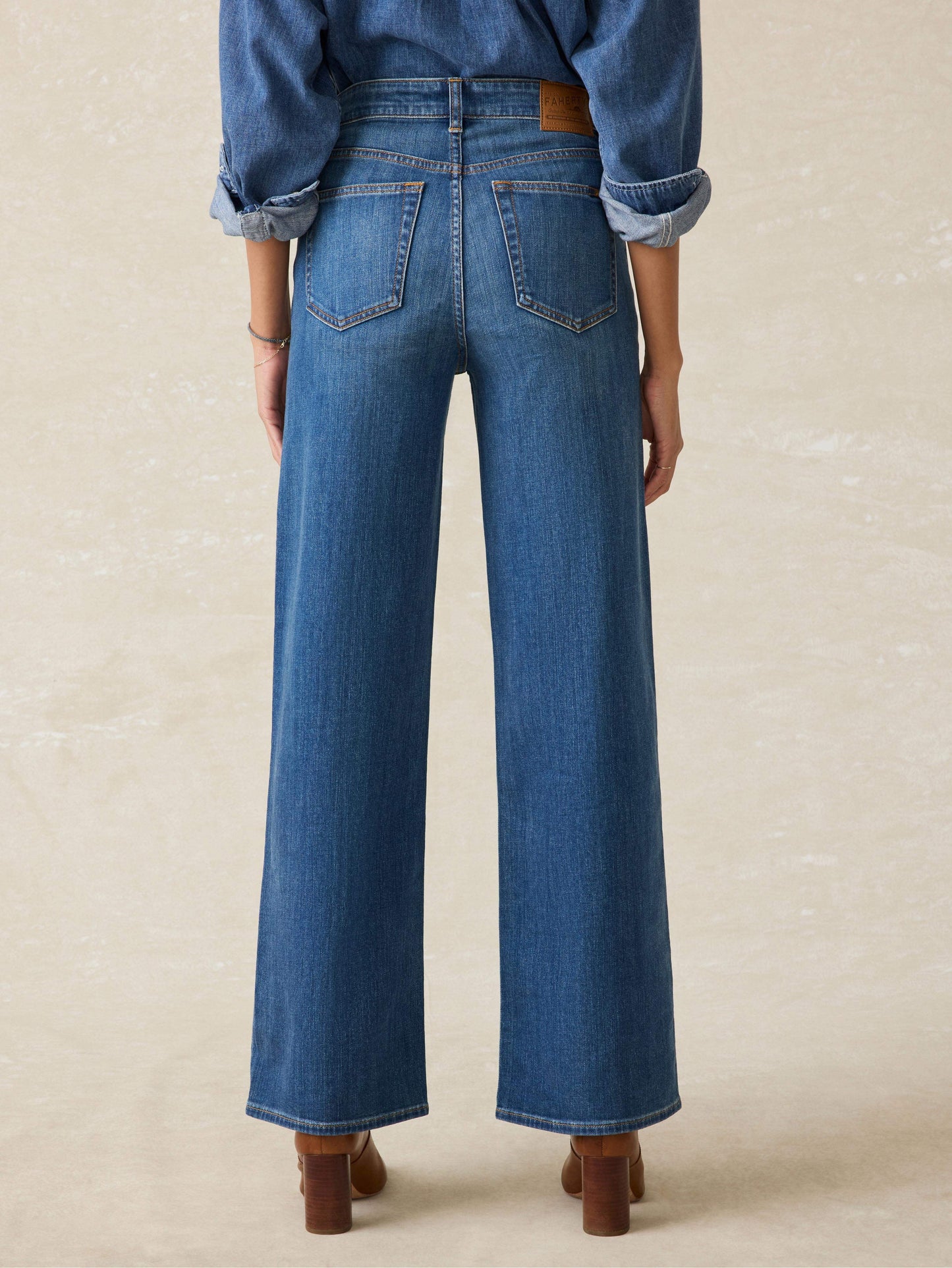 Dream Jean Wide Leg - Indigo Coast Wash