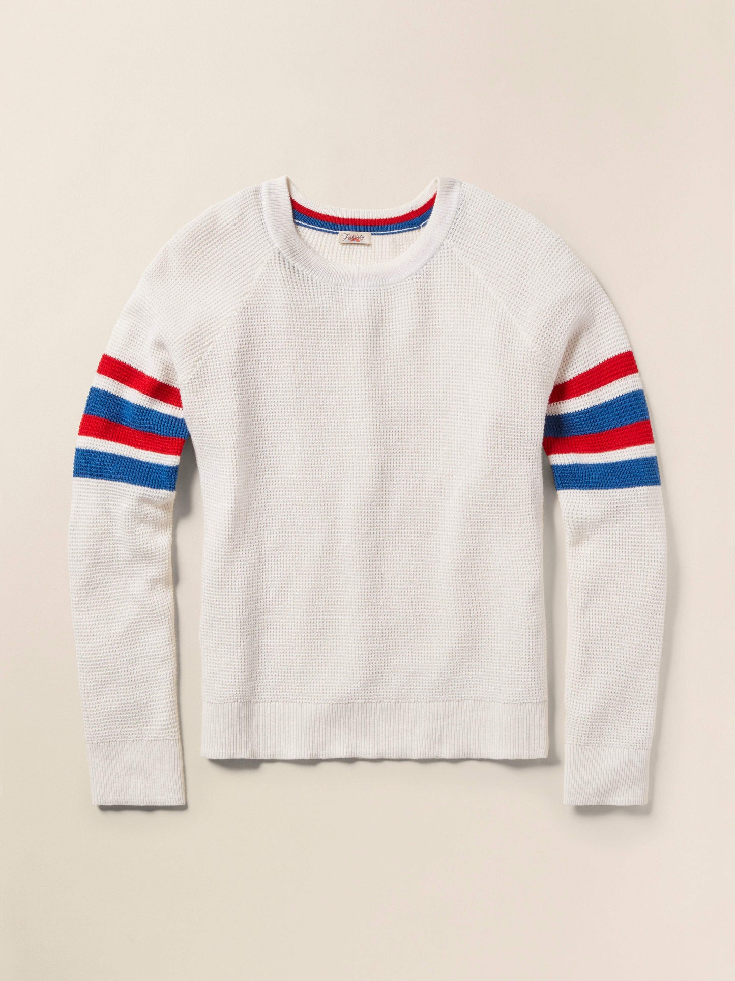 Throwback Waffle Crewneck - Alpine Meadows