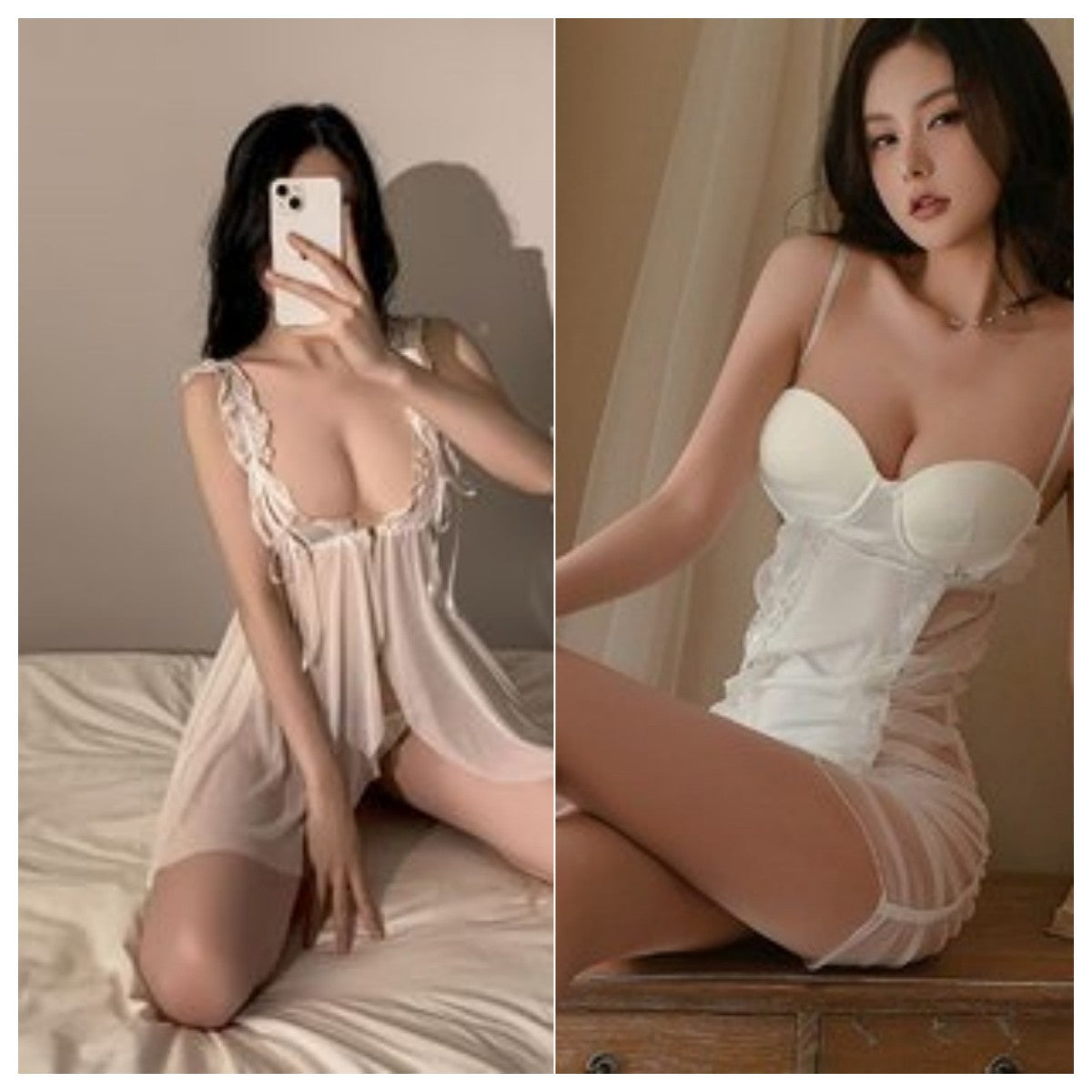 Plus Size Style Pure Sexy Underwear Genuine Goods Pure Desire Suit