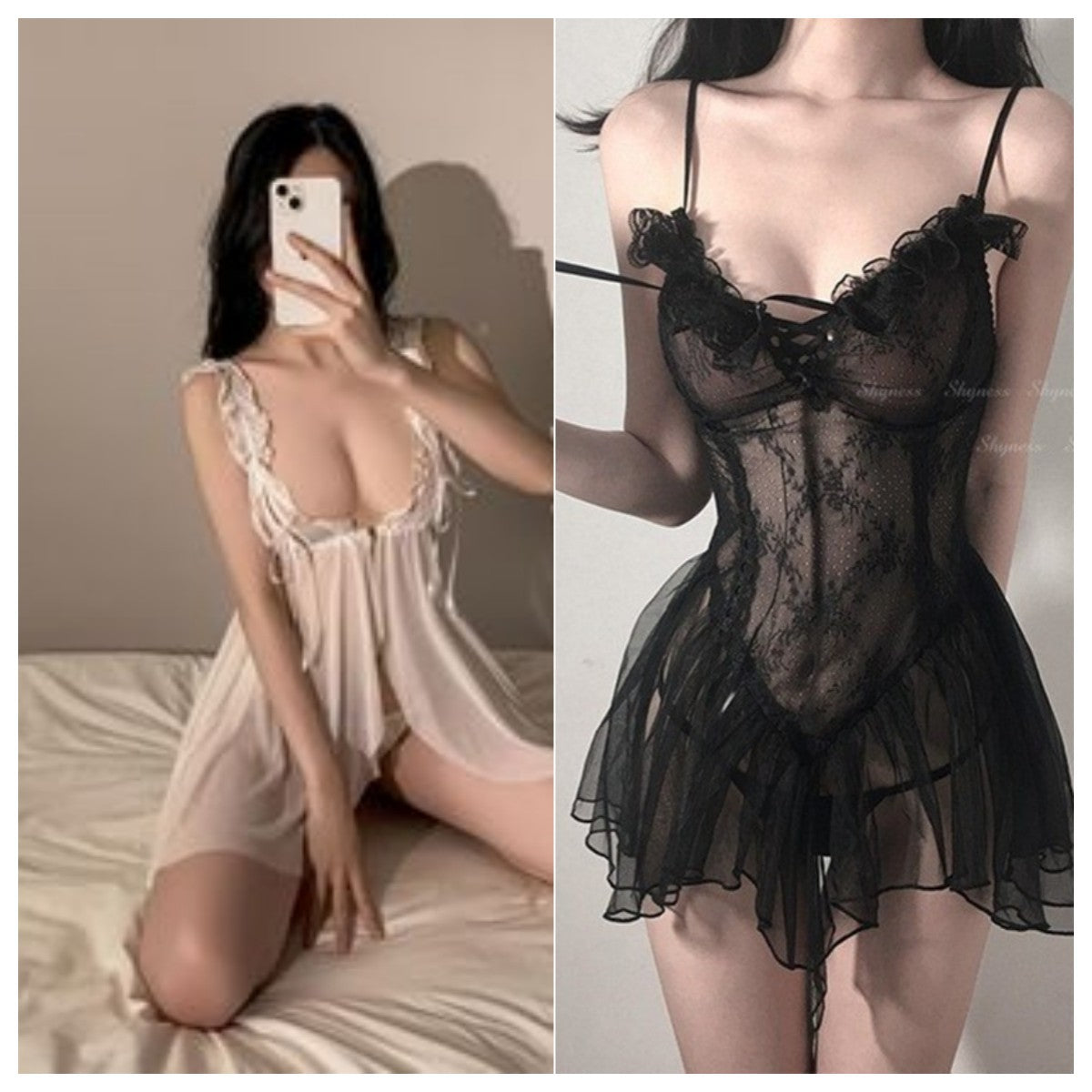 Plus Size Style Pure Sexy Underwear Genuine Goods Pure Desire Suit