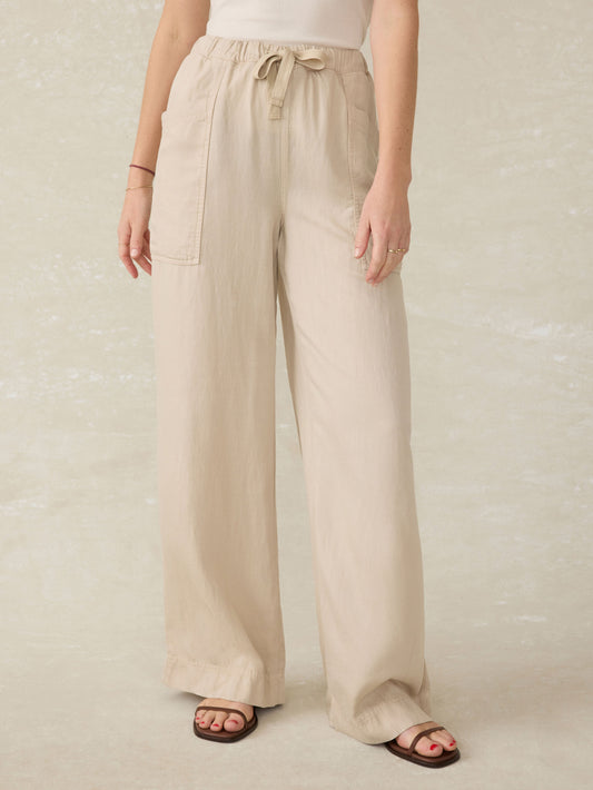Topanga Drape Pant - Wheaten